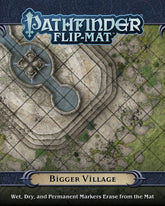 Paizo Publishing Tabletop Games > Role-Playing Games > Accessories Pathfinder RPG: Flip-Mat - Bigger Village 9781640780477 PZO 30092