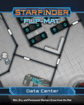 Paizo Publishing Tabletop Games > Role-Playing Games > Accessories Starfinder RPG: Flip-Mat - Data Center 9781640785618 PZO 7341