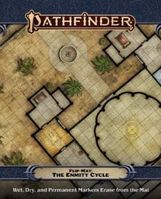 Paizo Publishing Tabletop Games > Role-Playing Games Pathfinder 2E: Flip-Mat - The Enmity Cycle 9781640785199 PZO 30129