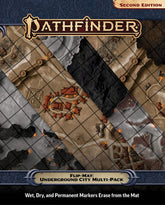 Paizo Publishing Tabletop Games > Role-Playing Games Pathfinder 2E: Flip-Mat - Underground City Multi-Pack 9781640785366 PZO 30131