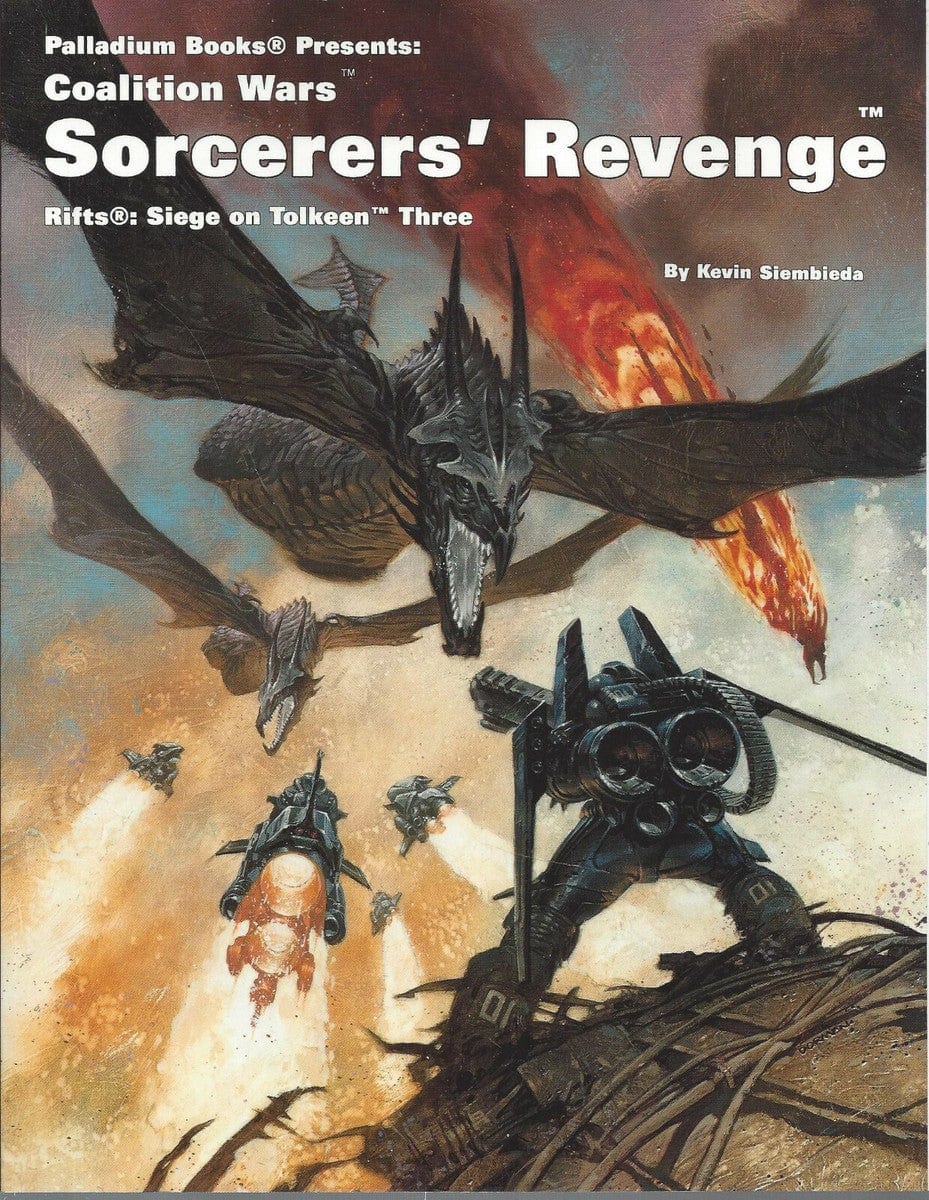 Palladium Books Tabletop Games > Role-Playing Games Rifts RPG: Coalition Wars Siege on Tolkeen 3 Sorcerers Revenge 9781574570502 PAL 0841