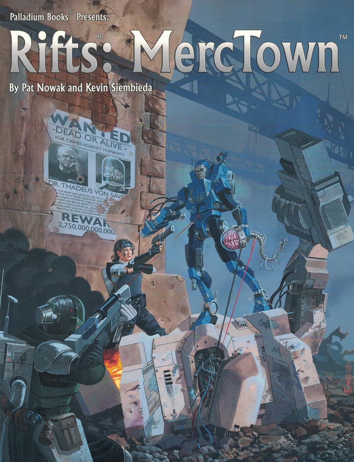 Palladium Books Tabletop Games > Role-Playing Games Rifts RPG: MercTown 9781574571059 PAL 0863