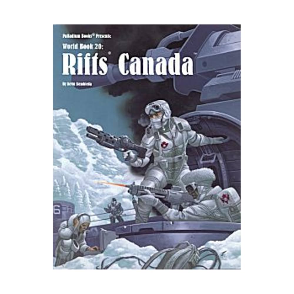 Palladium Books Tabletop Games > Role-Playing Games Rifts RPG: World Book 20 Canada 9781574570250 PAL 0835
