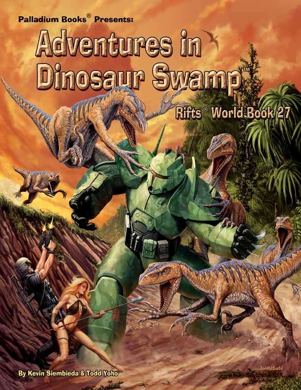 Palladium Books Tabletop Games > Role-Playing Games Rifts RPG: World Book 27 Adventures in Dinosaur Swamp 9781574571202 PAL 0866