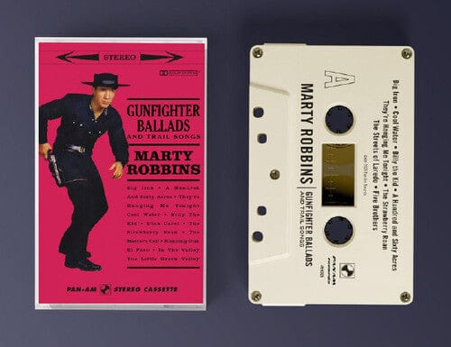 Pan Am Music > Cassette Marty Robbins -  Gunfighter Ballads & Trail Songs [Import] (Spain - Import) (CASSETTE) 8436563186547 PMAM6318654.4