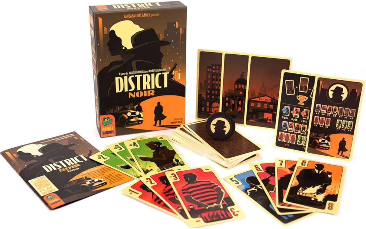 Pandasaurus Board Games > Small Box Games District Noir 850029278771 PANDNCORE