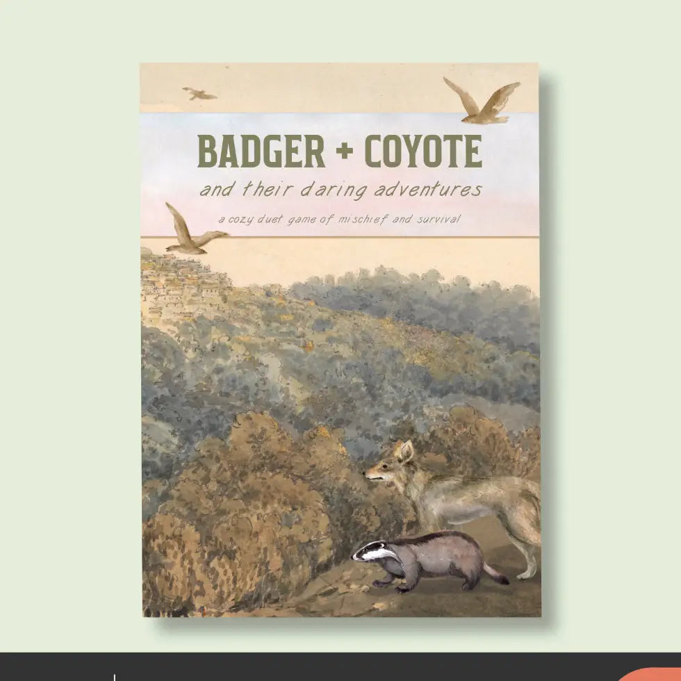 Pandion Games Tabletop Games > Role-Playing Games Badger + Coyote 9781963083002 PG-001