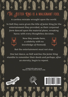Pandion Games Tabletop Games > Role-Playing Games Jester King's Dance 2E 9781963083040 PG-008