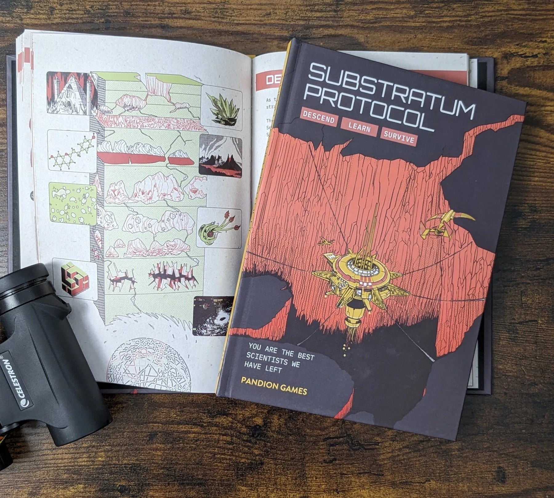 Pandion Games Tabletop Games > Role-Playing Games Substratum Protocol 9781963083071 PG-017