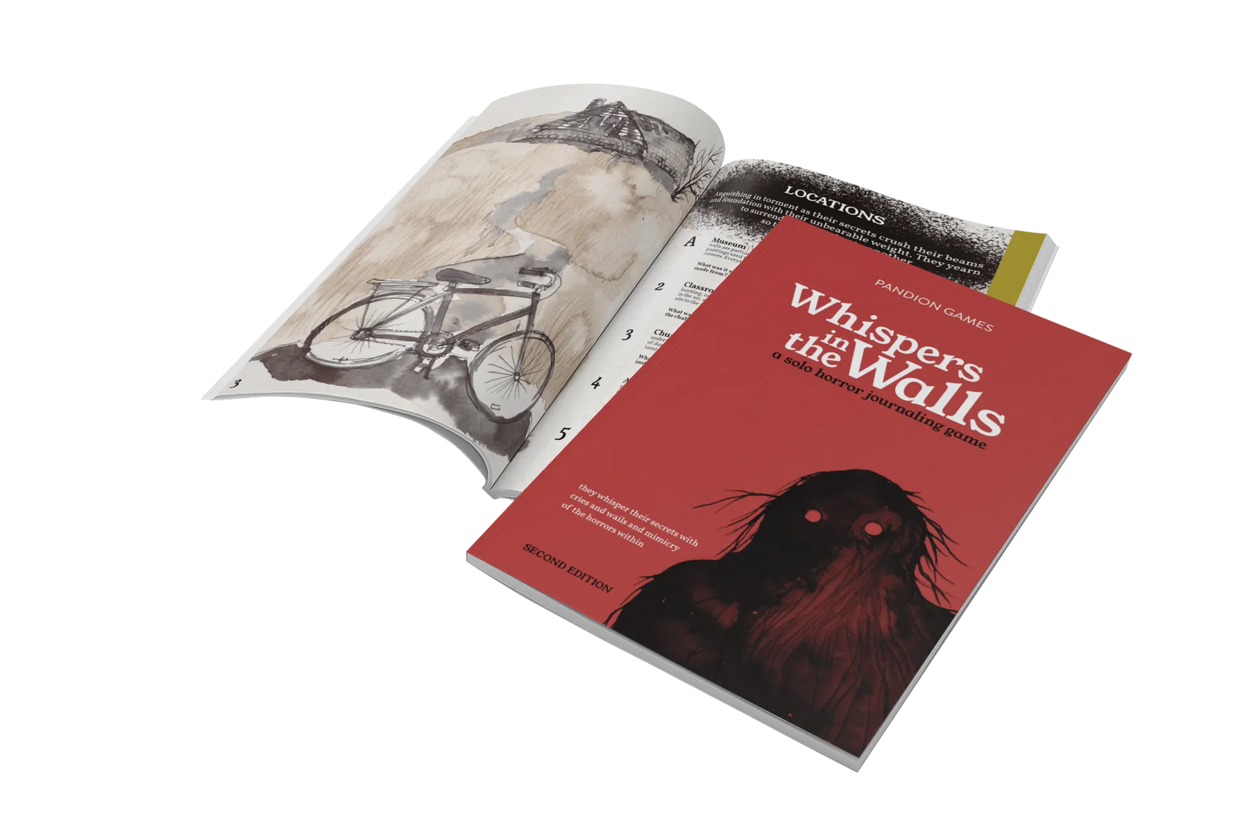 Pandion Games Tabletop Games > Role-Playing Games Whispers in the Walls 2E 9781963083026 PG-003