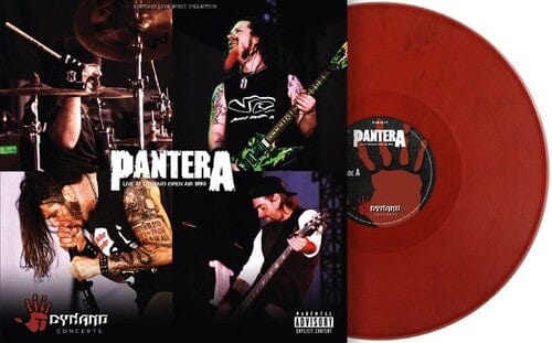 Pantera - Live At Dynamo Open Air 1998 - Red Vinyl