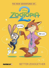 Papercutz Books > Fiction > Kids NEW ADVENTURES OF ZOOTOPIA 2 TP VOL 01 BETTER ZOOGETHER 9781545825150 0925PZ8012