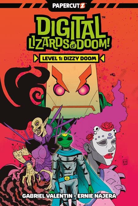 Papercutz Comic Books DIGITAL LIZARDS OF DOOM TP BOOK 1 9781545811320 1023PZ488