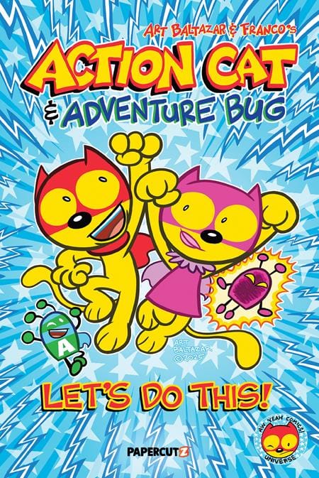 Papercutz Graphic Novel ACTION CAT & ADVENTURE BUG TP LETS DO THIS 9781545824566 1125PZ0862