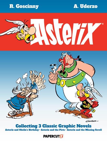 Papercutz Graphic Novel ASTERIX OMNIBUS HC VOL 12 9781545800751 0624PZ523