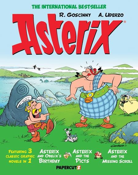 Papercutz Graphic Novel ASTERIX OMNIBUS TP VOL 12 9781545800768 0624PZ524