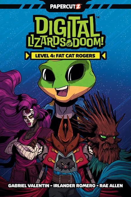 Papercutz Graphic Novel DIGITAL LIZARDS OF DOOM TP VOL 04 FAT CAT ROGERS 9781545818305 0525PZ694