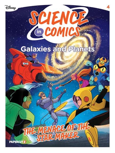 PAPERCUTZ Graphic Novel DISNEY SCIENCE IN COMICS TP GALAXIES AND PLANETS (Release Date: 08/12/2026) 9781545827413 0626PZ1012