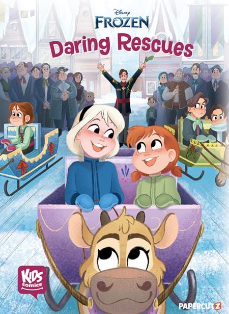 Papercutz Graphic Novel DISNEYS FROZEN DARING RESCUES HC 9781545815519 0924PZ583