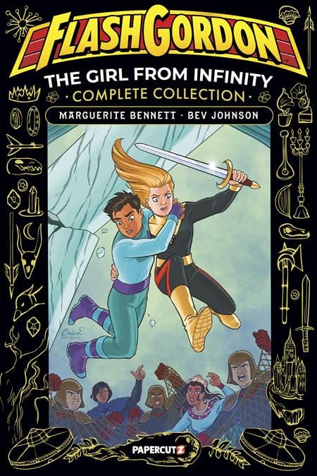 Papercutz Graphic Novel FLASH GORDON HC THE GIRL FROM INFINITY COLLECTION (Release Date: 12/09/2026) 9781545834565 1026PZ1061