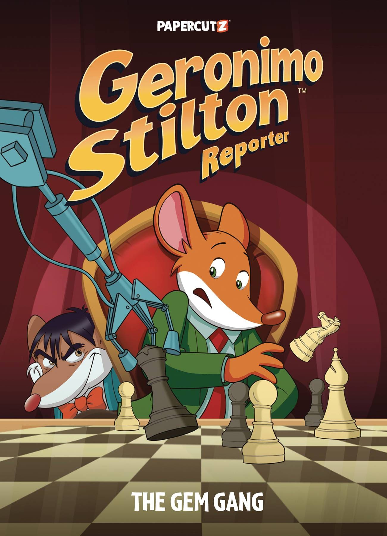 PAPERCUTZ Graphic Novel Geronimo Stilton Reporter HC Vol 14 Gem Gang 9781545810460 JUL231873