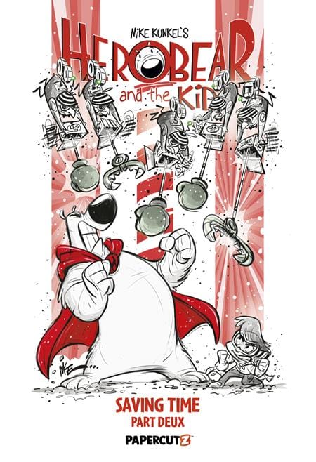 PAPERCUTZ Graphic Novel HEROBEAR AND THE KID TP VOL 03 SAVING TIME PART DEUX (Release Date: 09/23/2026) 9781545833773 0726PZ1122