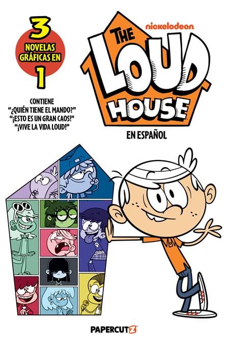 Papercutz Graphic Novel LOUD HOUSE 3 IN 1 TP VOL 01 (Spanish Edition) 9781545820995 1025PZ0909