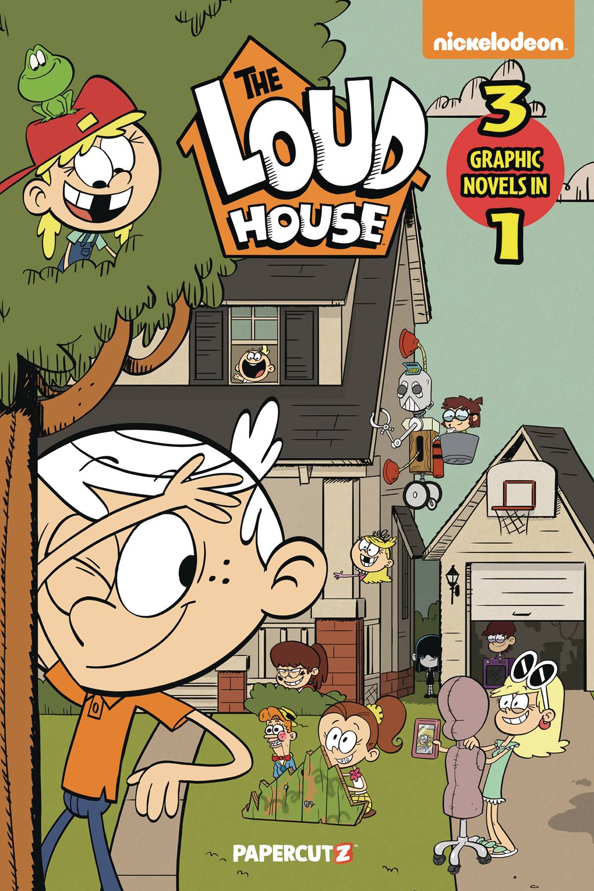 PAPERCUTZ Graphic Novel Loud House 3In1 GN Vol 06 Loud & Clear - Sister Resister 9781545811252 JUL231876