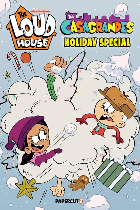 Papercutz Graphic Novel LOUD HOUSE X THE CASAGRANDES HOLIDAY SPECIAL TP (Release Date: 11/25/2026) 9781545834435 0926PZ1040