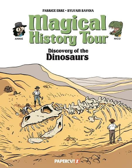 Papercutz Graphic Novel MAGICAL HISTORY TOUR HC VOL 15 DISCOVERY OF THE DINOSAURS 9781545800775 0324PZ417