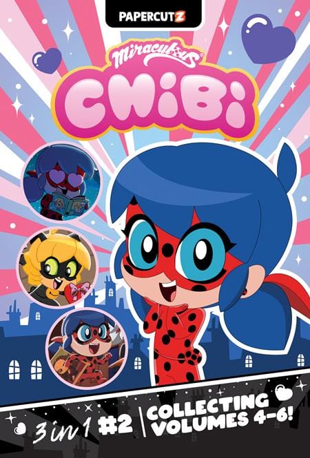 Papercutz Graphic Novel MIRACULOUS LADYBUG CHIBI 3-IN-1 TP VOL 02 9781545826706 0426PZ0991