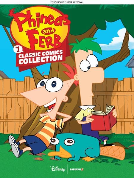 Papercutz Graphic Novel PHINEAS AND FERB CLASSIC COMICS COLLECTION HC VOL 1 978154580252651299 0424PZ498