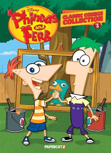 Papercutz Graphic Novel PHINEAS AND FERB CLASSIC COMICS COLLECTION TP VOL 05 9781545820865 1025PZ0914