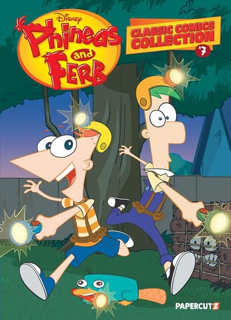 PAPERCUTZ Graphic Novel PHINEAS AND FERB CLASSIC COMICS COLLECTION TP VOL 07 9781545827529 0626PZ1021