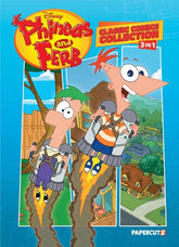 Papercutz Graphic Novel PHINEAS & FERB CLASSIC COMICS COLLECTION 3 IN 1 TP VOL 01 9781545818428 0325PZ587