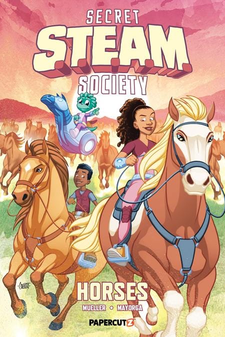 Papercutz Graphic Novel SECRET STEAM SOCIETY HC HORSES 9781545823316 1225PZ0959