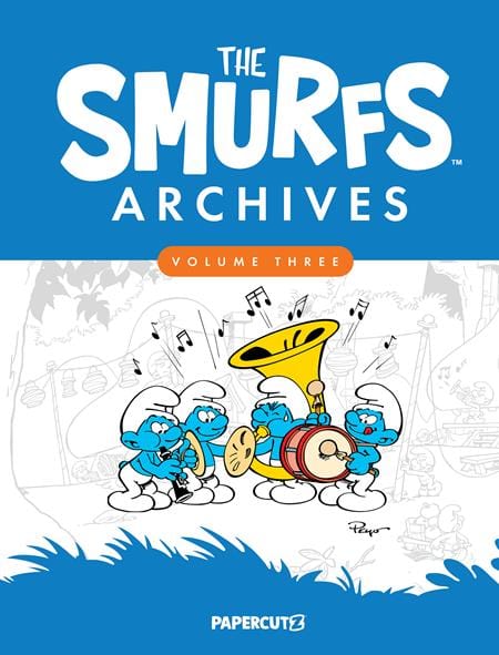 Papercutz Graphic Novel SMURFS ARCHIVES HC VOL 03 9781545820575 0825PZ1041