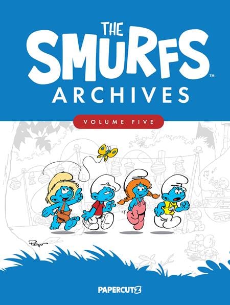 Papercutz Graphic Novel SMURFS ARCHIVES HC VOL 05 9781545826331 0526PZ1130