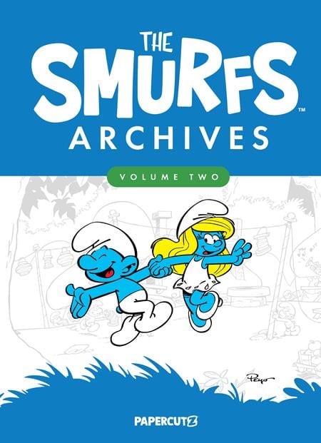 Papercutz Graphic Novel SMURFS ARCHIVES VOL 02 HC 9781545818589 0325PZ588