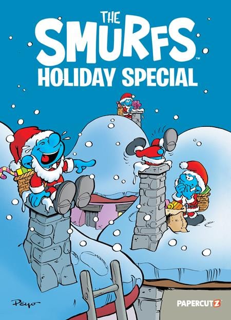 Papercutz Graphic Novel SMURFS HOLIDAY SPECIAL HC 9781545820728 0925PZ0928