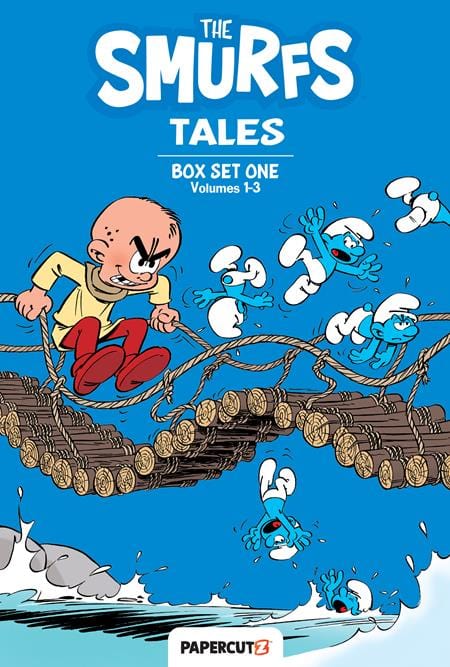 Papercutz Graphic Novel SMURFS TALES BOX SET 1 9781545811832 0724PZ604