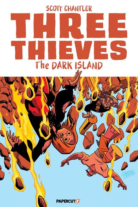 Papercutz Graphic Novel THREE THIEVES TP VOL 06 THE DARK ISLAND (Release Date: 09/16/2026) 9781545833698 0726PZ1134