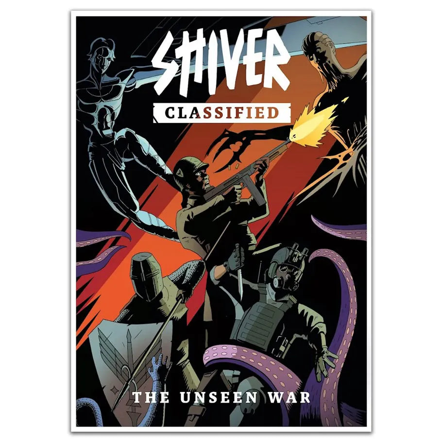 Parable Games Books > RPG SHIVER Classified: The Unseen War 9781915053671 PARSHI073EN