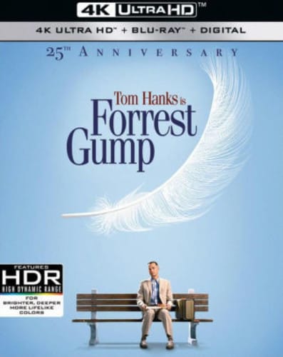 Paramount Movies > 4K 4K: Forrest Gump (25th Anniversary) 032429318312 PRT59202876000UHD