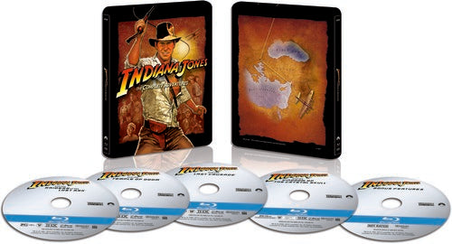 Paramount Movies > Blu-Ray BR: Indiana Jones Adventures (Steelbook) 032429318619 PRT59202989000BR