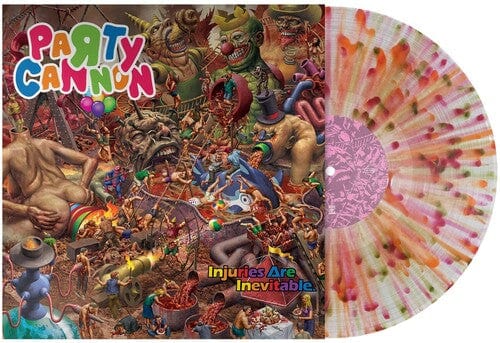 Party Cannon Music > Vinyl Records Party Cannon - Injuries Are Inevitable (Gatefold LP Jacket, Splatter) 198391097027 UNLR375.1