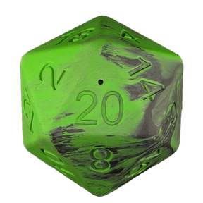 Pawlymorph Pet Toys Pet Toys > Dog Toys Green Pawlymorph Pet Toys: Barbarian Strength Dog D20 195893759897 XTRA-STR-MRKY-D20