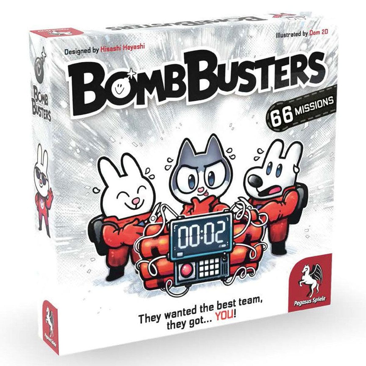 Pegasus Spiele Board Games > Large Box Games Bomb Busters 4250231739545 PES51280