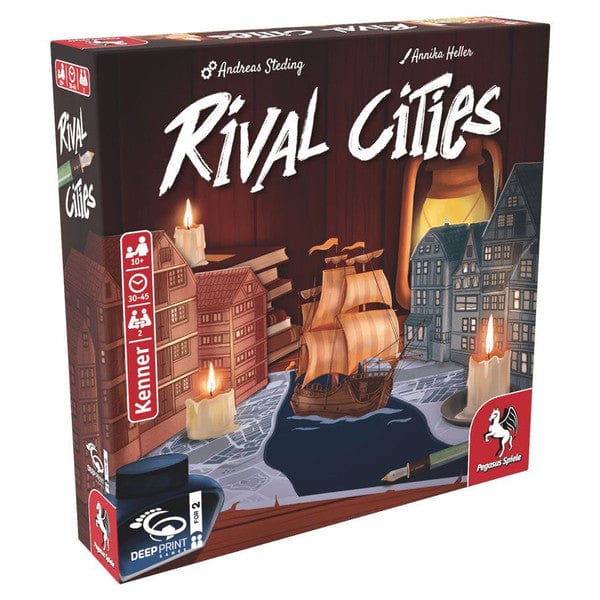 Pegasus Spiele Board Games Rival Cities 4250231742262 PES57823