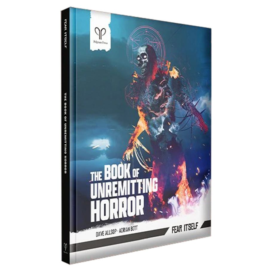 Pelgrane Press Books > RPG Fear Itself & The Esoterorrists: The Book of Unremitting Horror Shattered Veil Edition 9781912324613 PELGF05